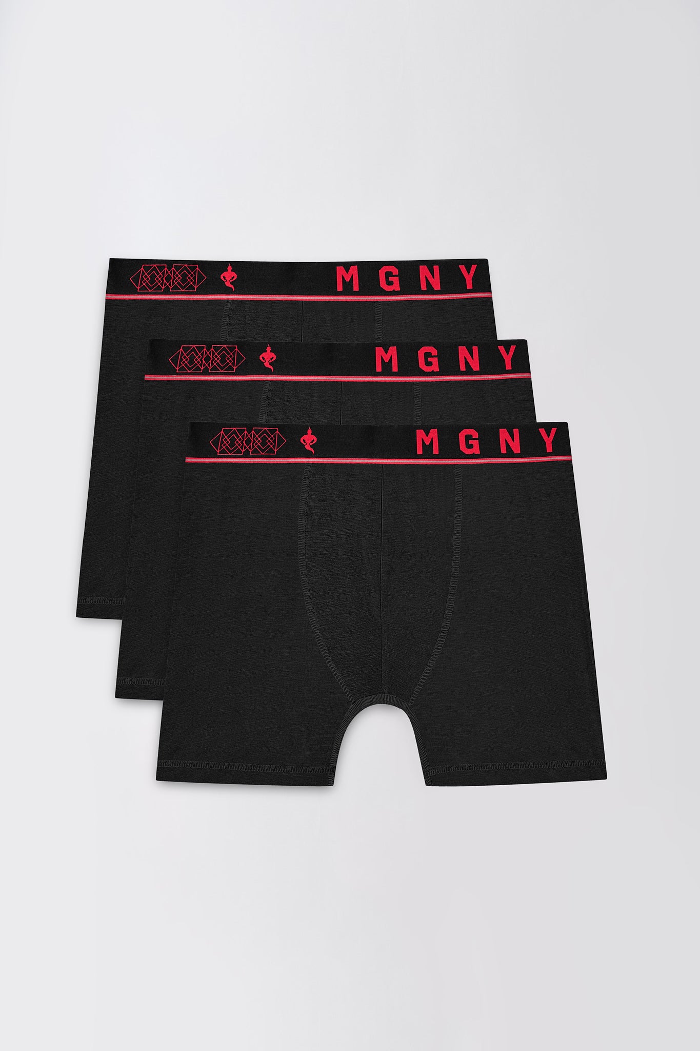Men's Essentials - Bamboo Aeroflex Breathable Boxer Briefs - 3-Pack - Jet Black