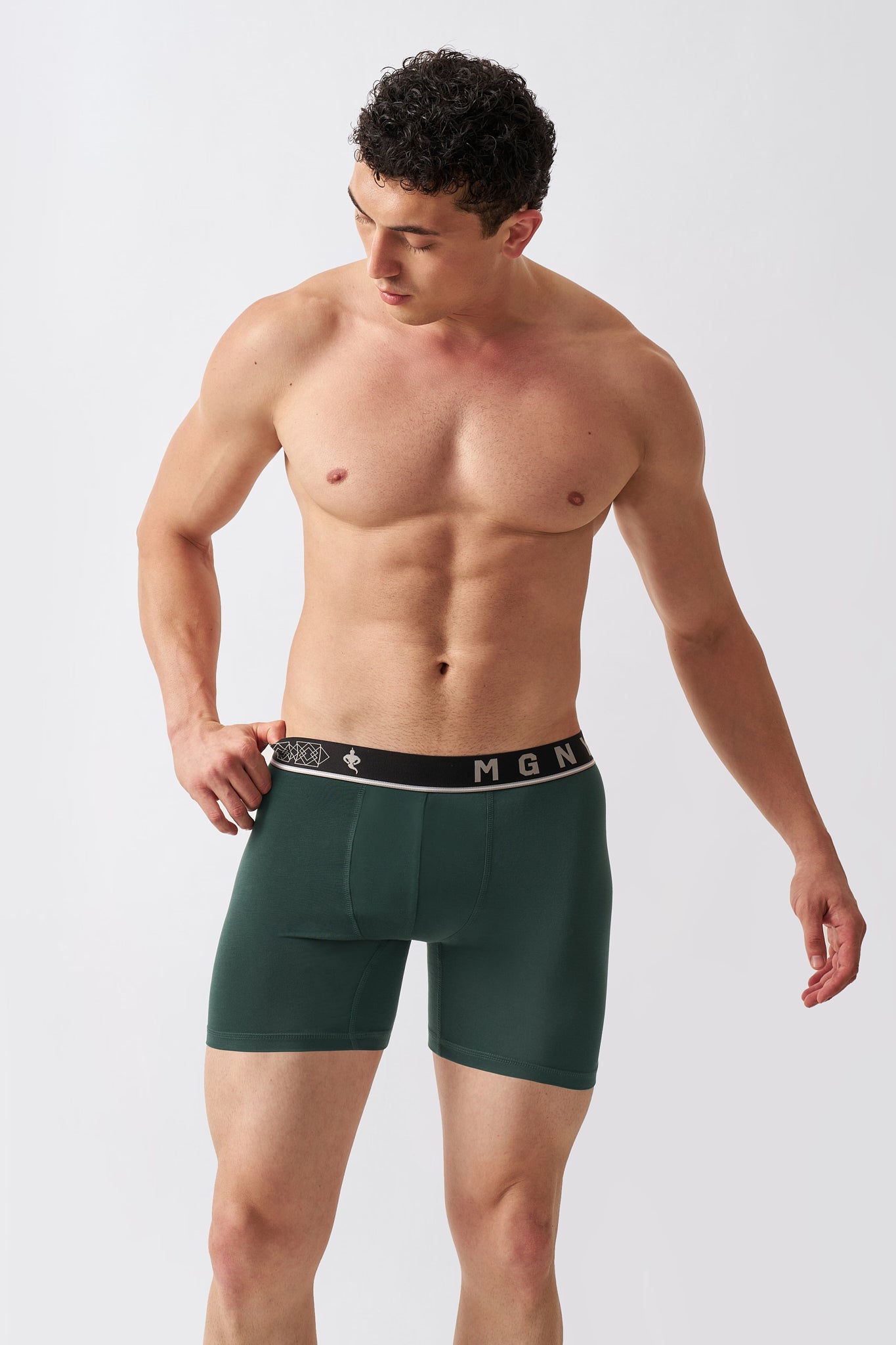 Breathable moisture-wicking bamboo boxer briefs for men designed to keep skin feeling cool and dry throughout the day