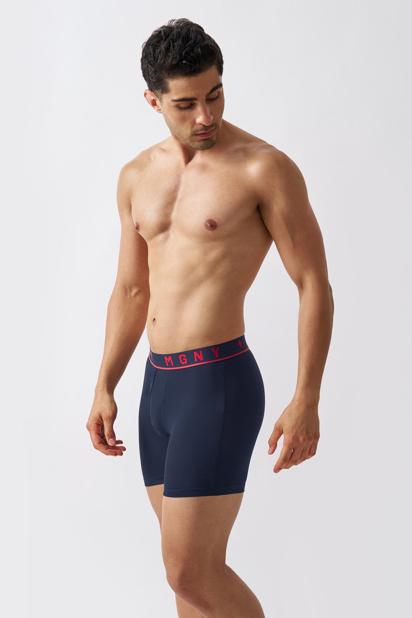 Macho Genie Men's bamboo underwear featuring a soft feel and flexible waistband does not roll up that stays comfortably in place