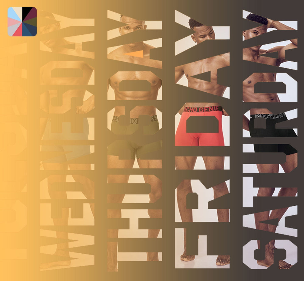 7 Days, 7 Shades: The Color Guide For Your Undies