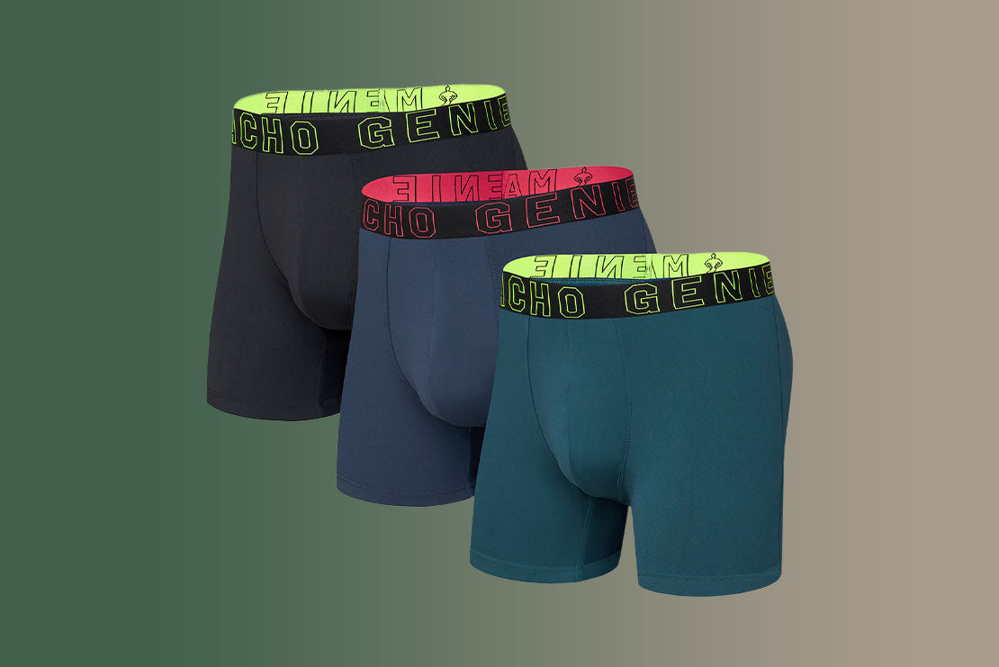 Boxers Collection Men’s Underwear 3-Pack – Boxer Briefs, Trunks & Boxers Multi-Pack