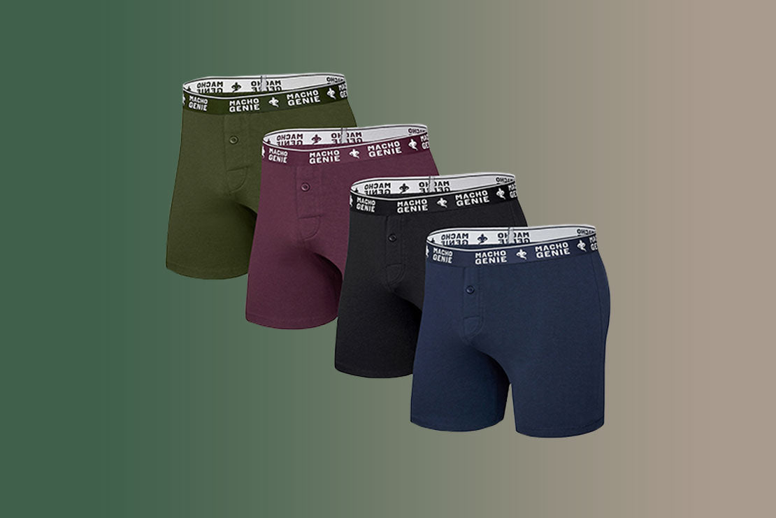 Men’s Underwear 4-Pack – Classic Fit Boxers Multi-Pack