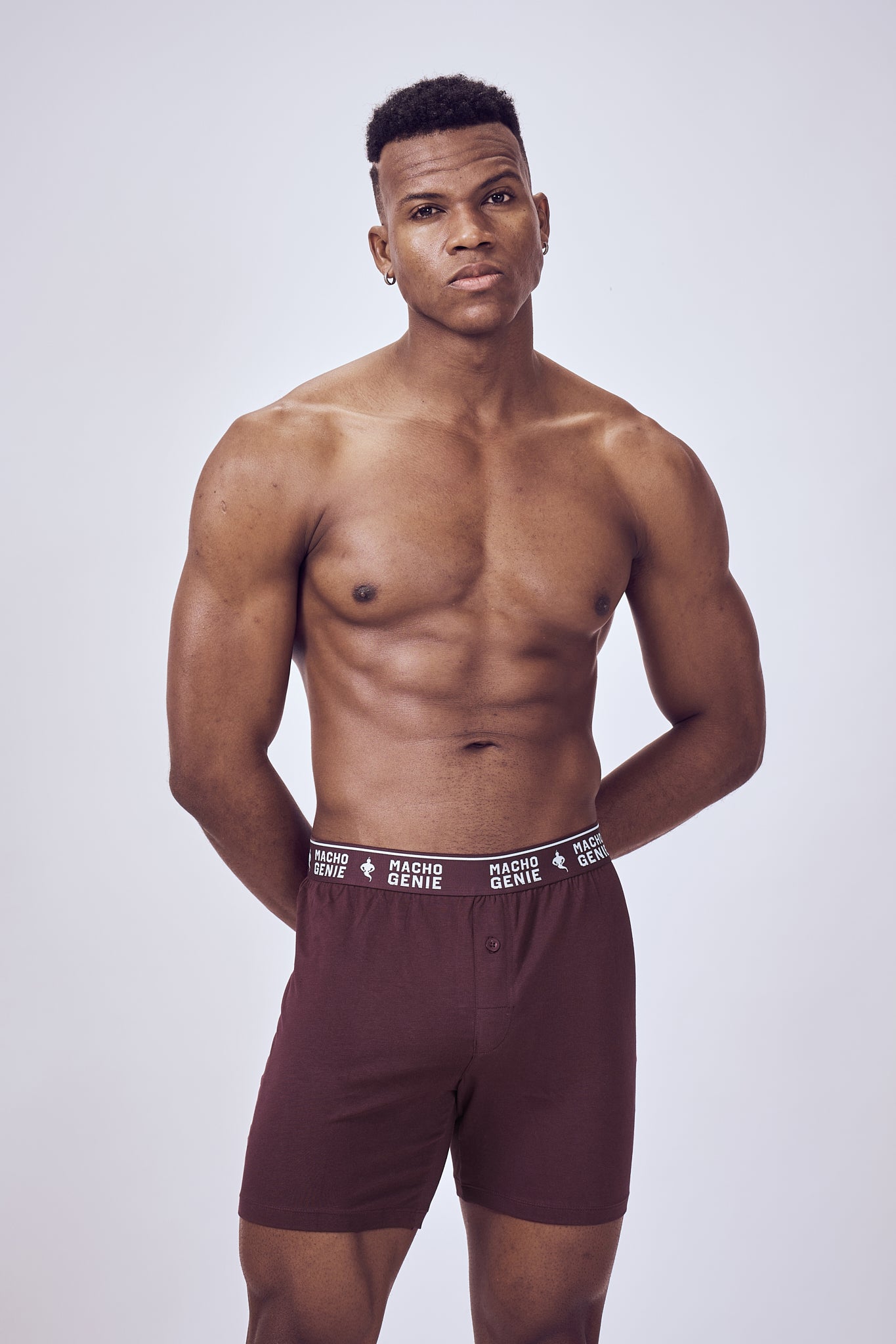 Men's Essentials - Timeless Comfort Classic Boxers - 2-Pack - Mulberry and Blue