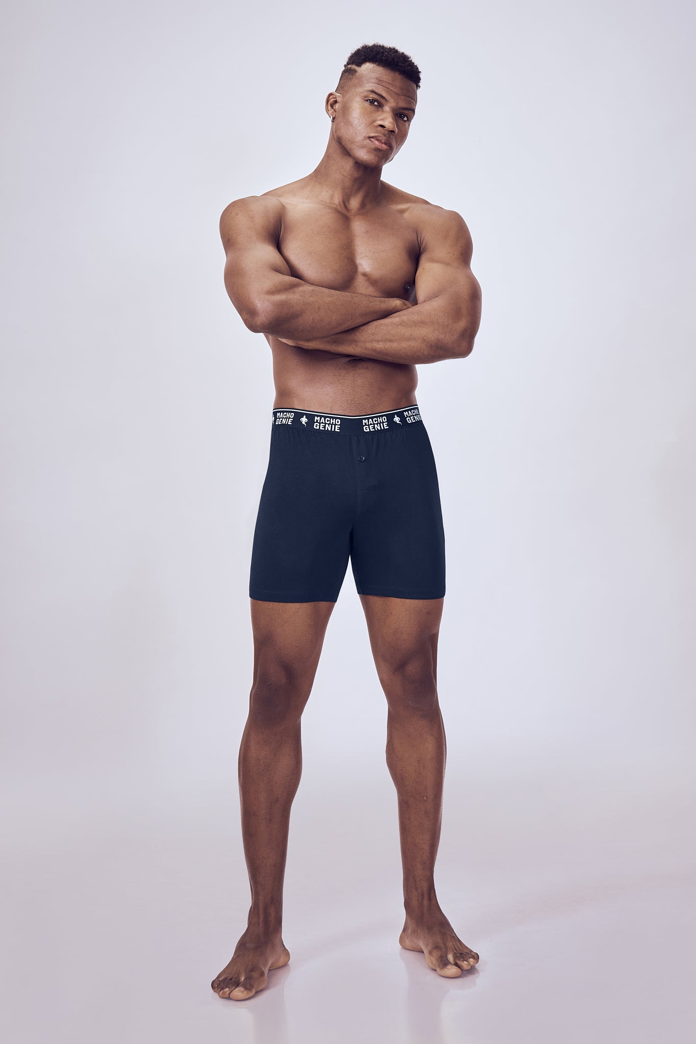 Men's Essentials - Timeless Comfort Classic Boxers  - Brooklyn Blue