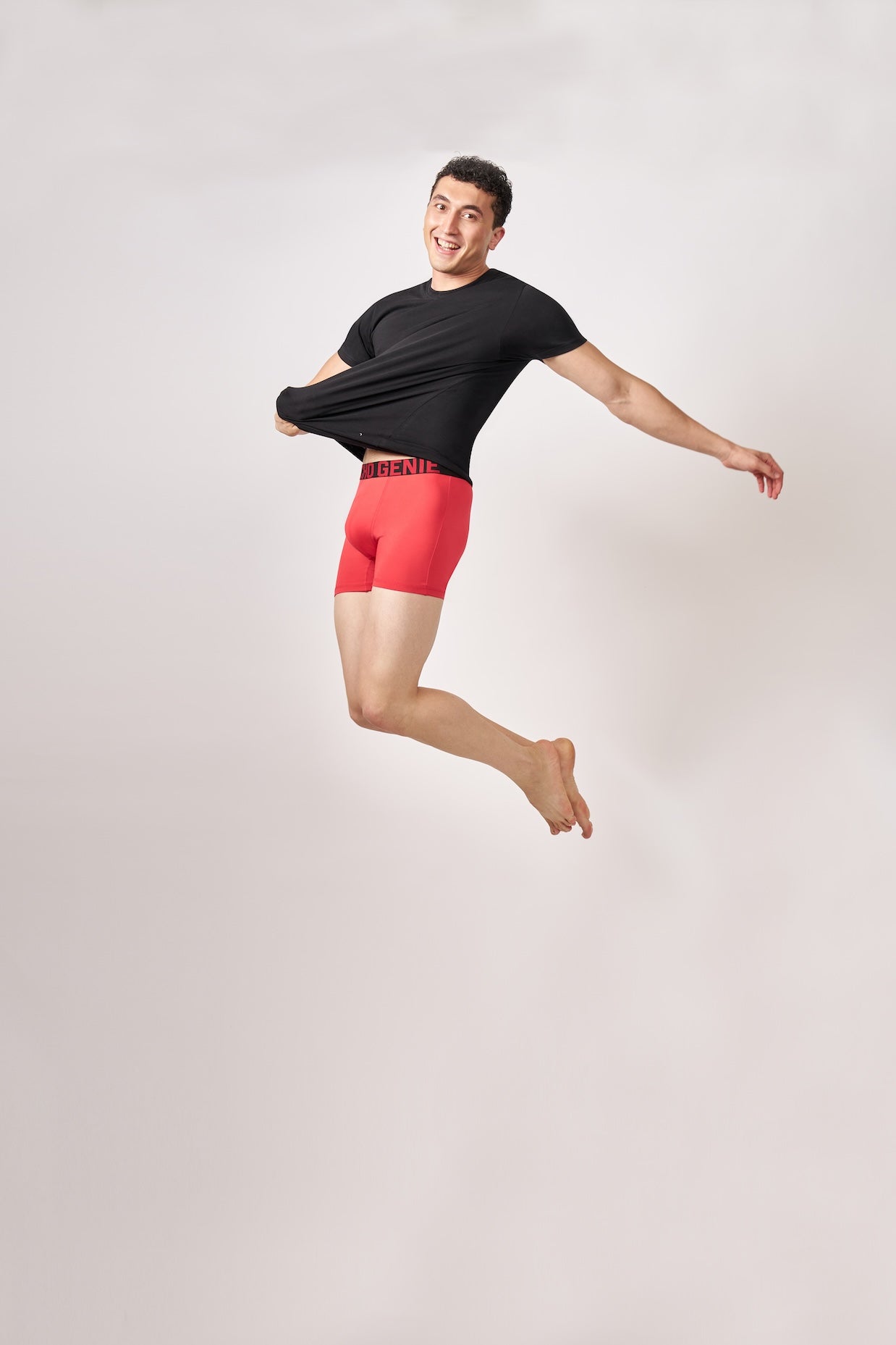 Men's Essentials - AeroCot Round Neck Undershirt - Onyx Black